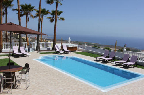 Teneriffa Süd - Costa Adeje - Ferienhaus mit Pool -